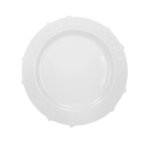10 צלחות ויקטוריה 10" לבן